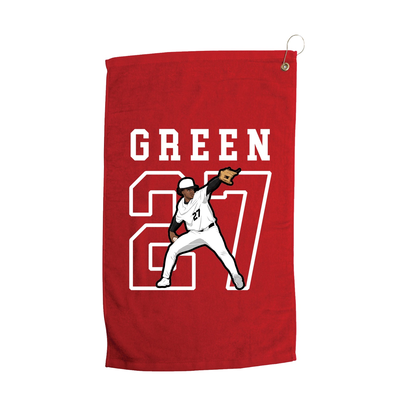 Golf Towel — Shirsey in Red