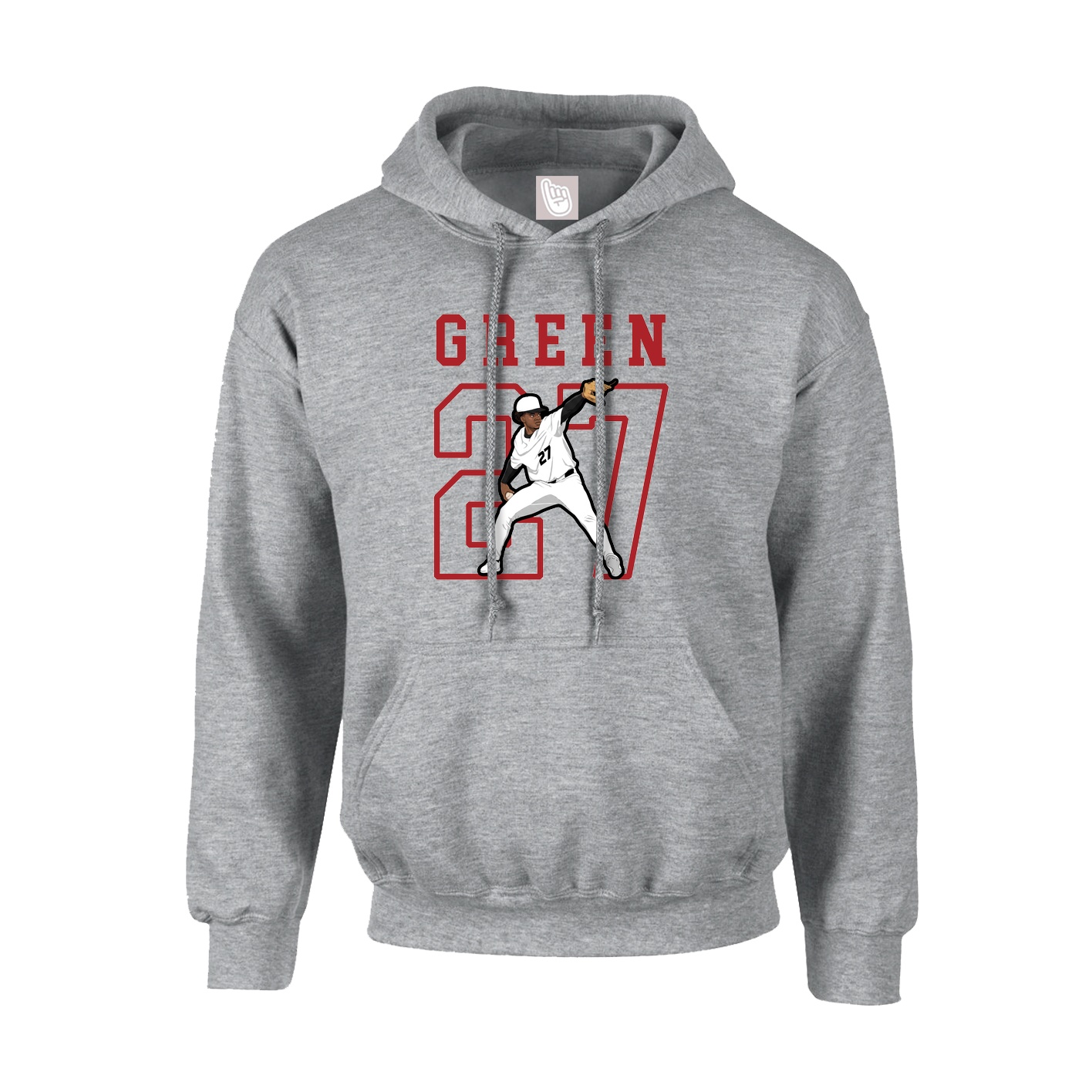 Youth Hoodie — Shirsey in Grey