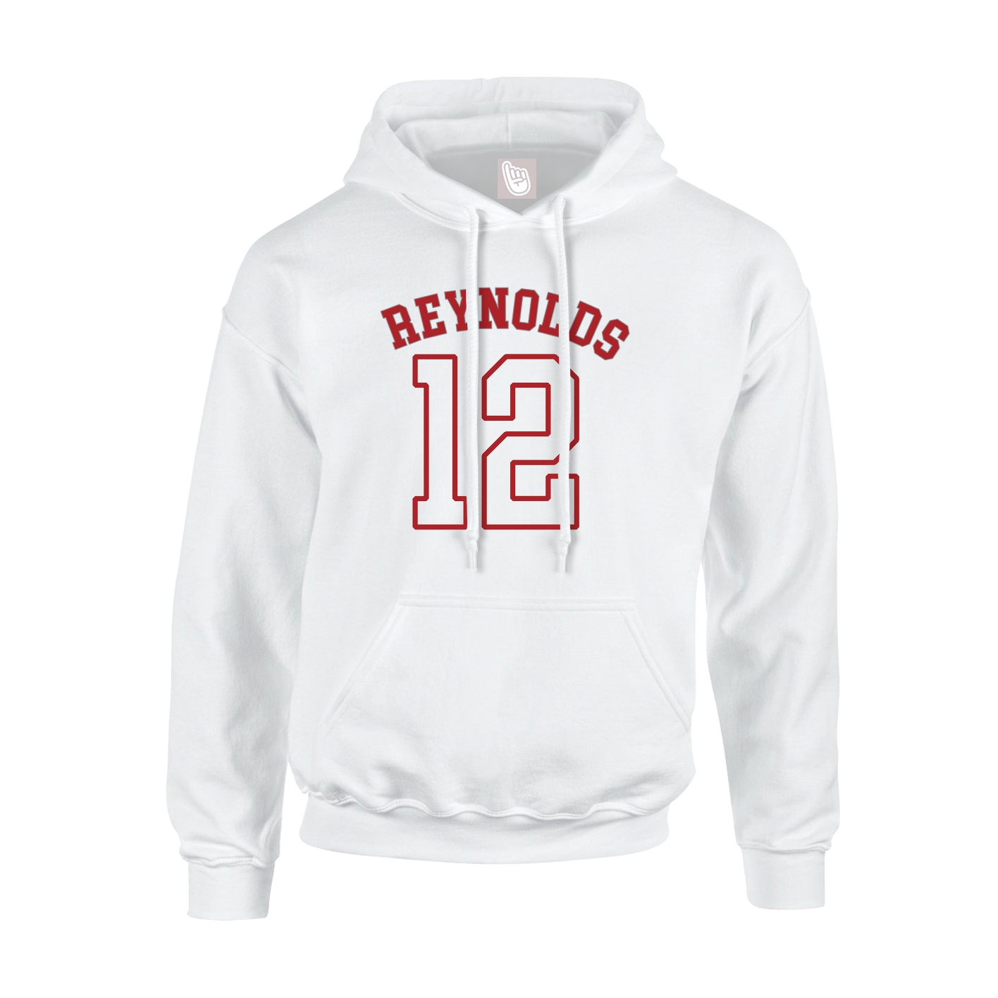 Hoodie — Shirsey Arch in White