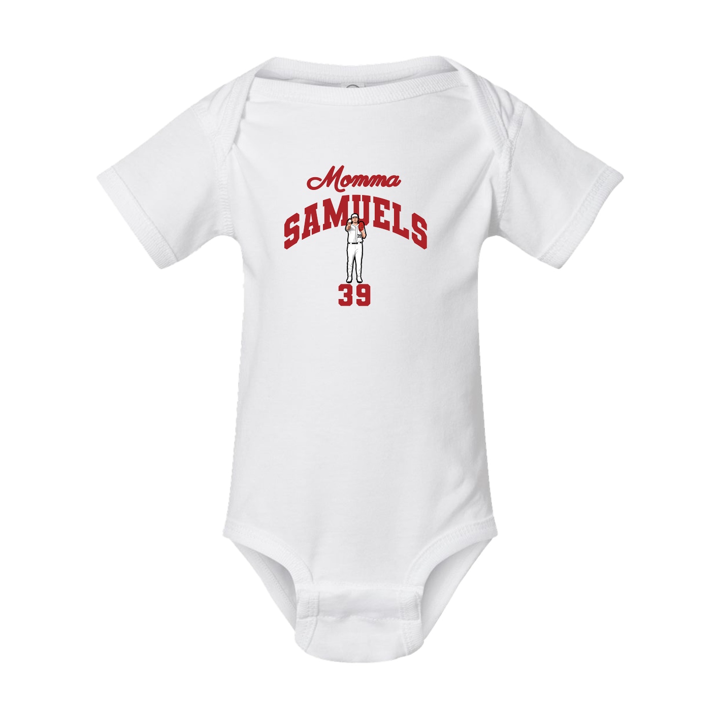Baby Onesie — Mothers Day Arch in White