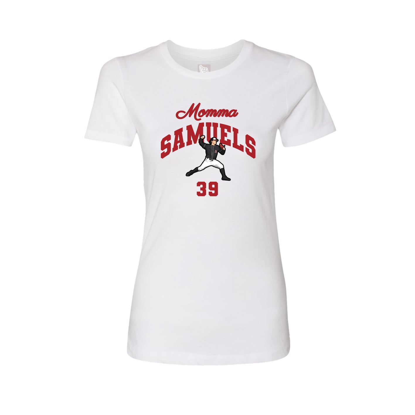 Womens Tee — Mothers Day Arch in White