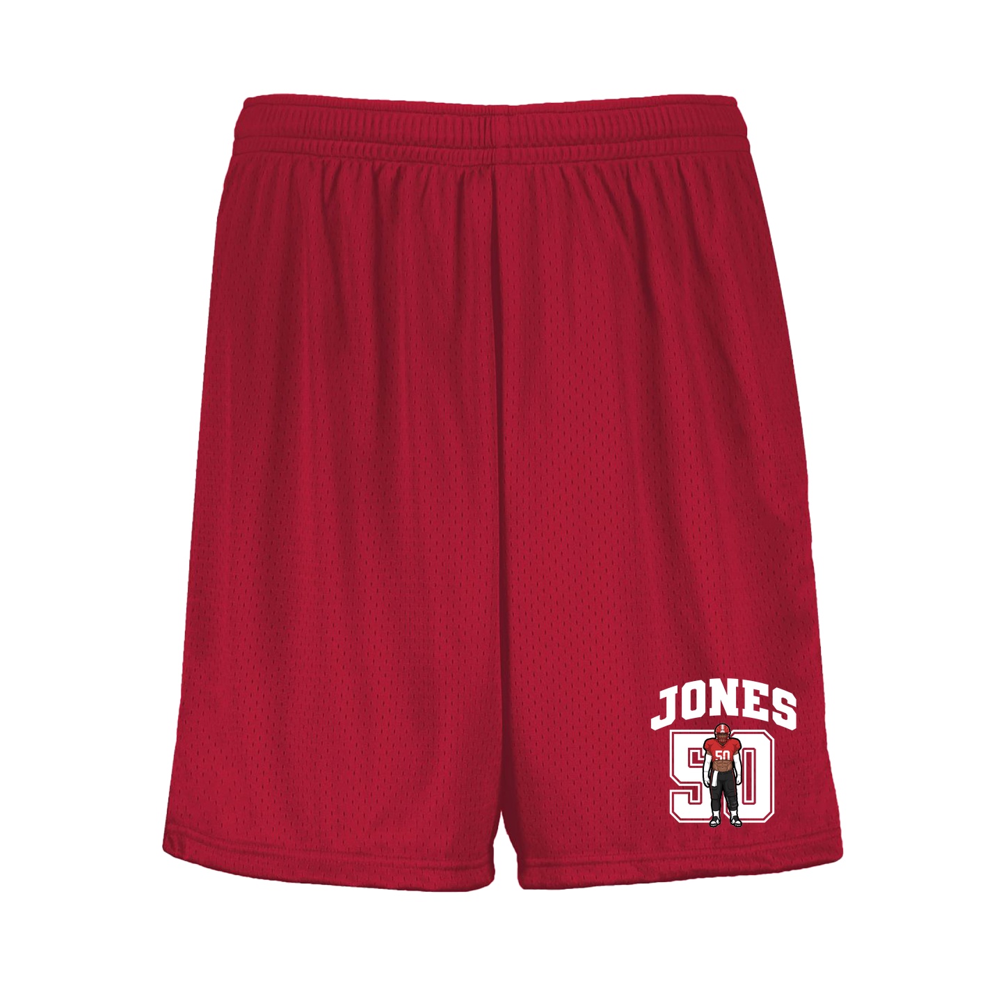 Shorts — Number in Red