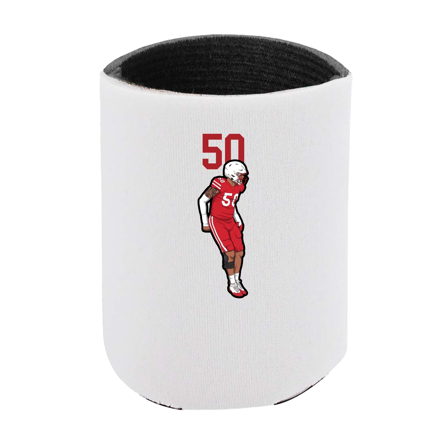 Can Holder — Number Top in White