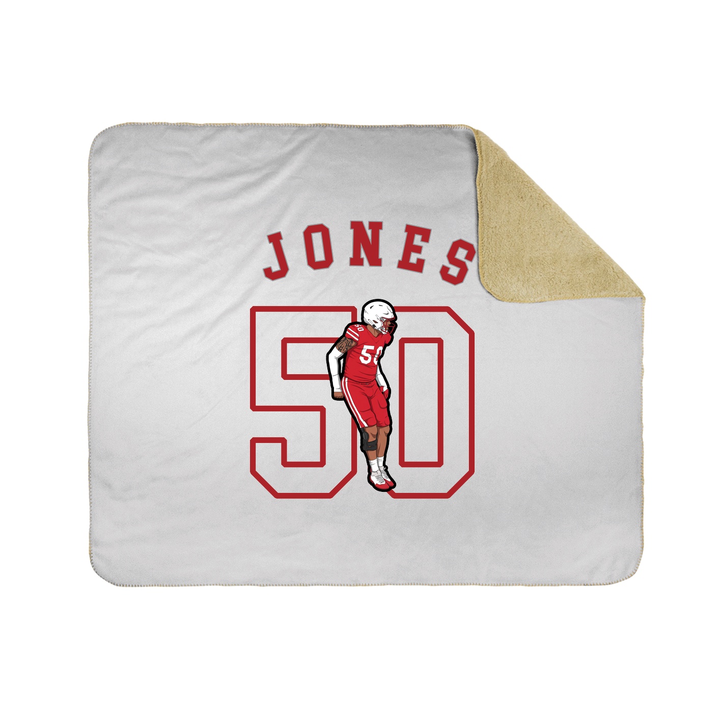 Throw Blanket — Shirsey Arch in White