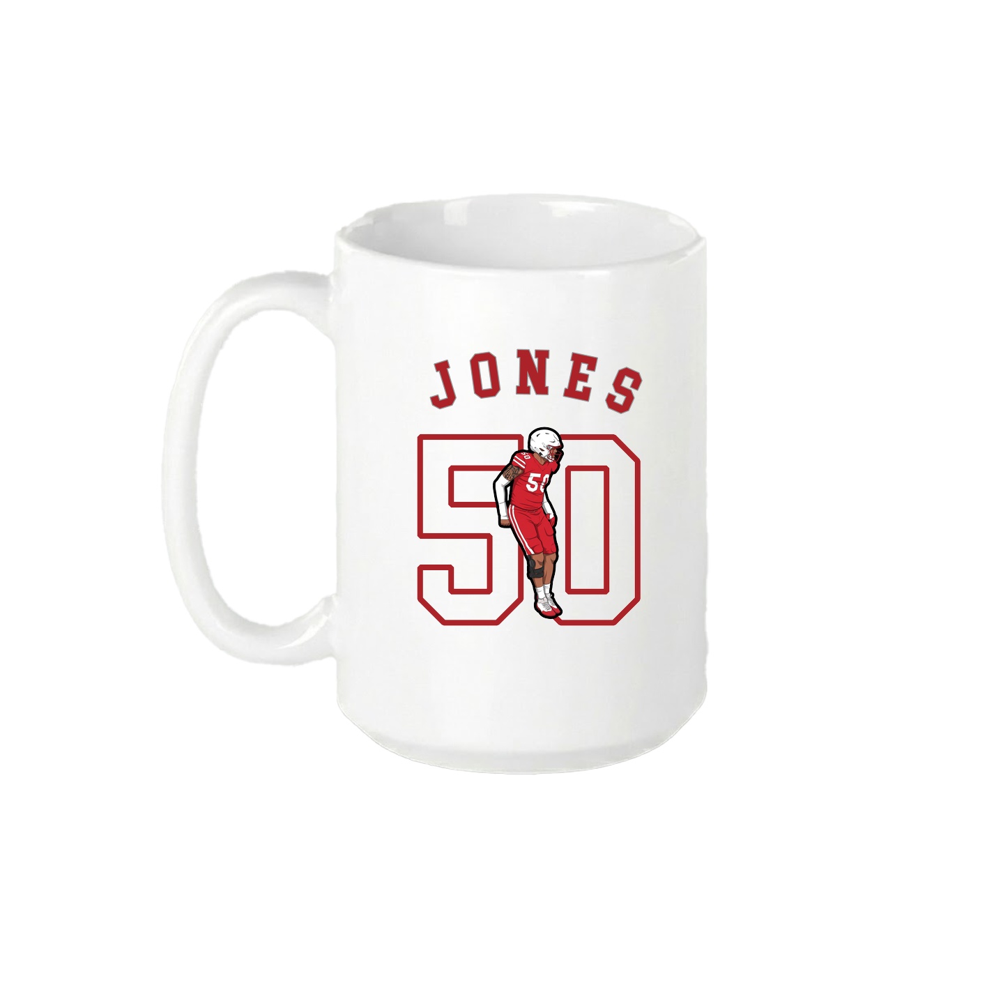 15oz Coffee Mug — Shirsey Arch in White