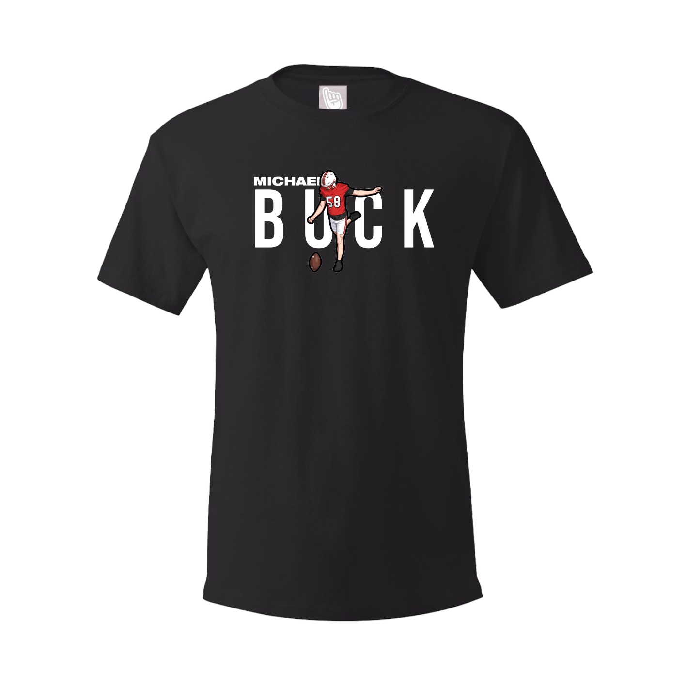 Youth Tee — Player Name in Black