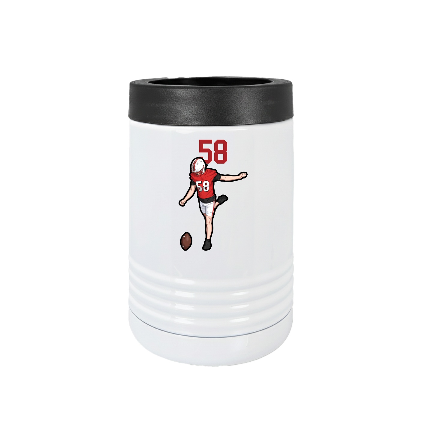 Beverage Holder — Number Top in White