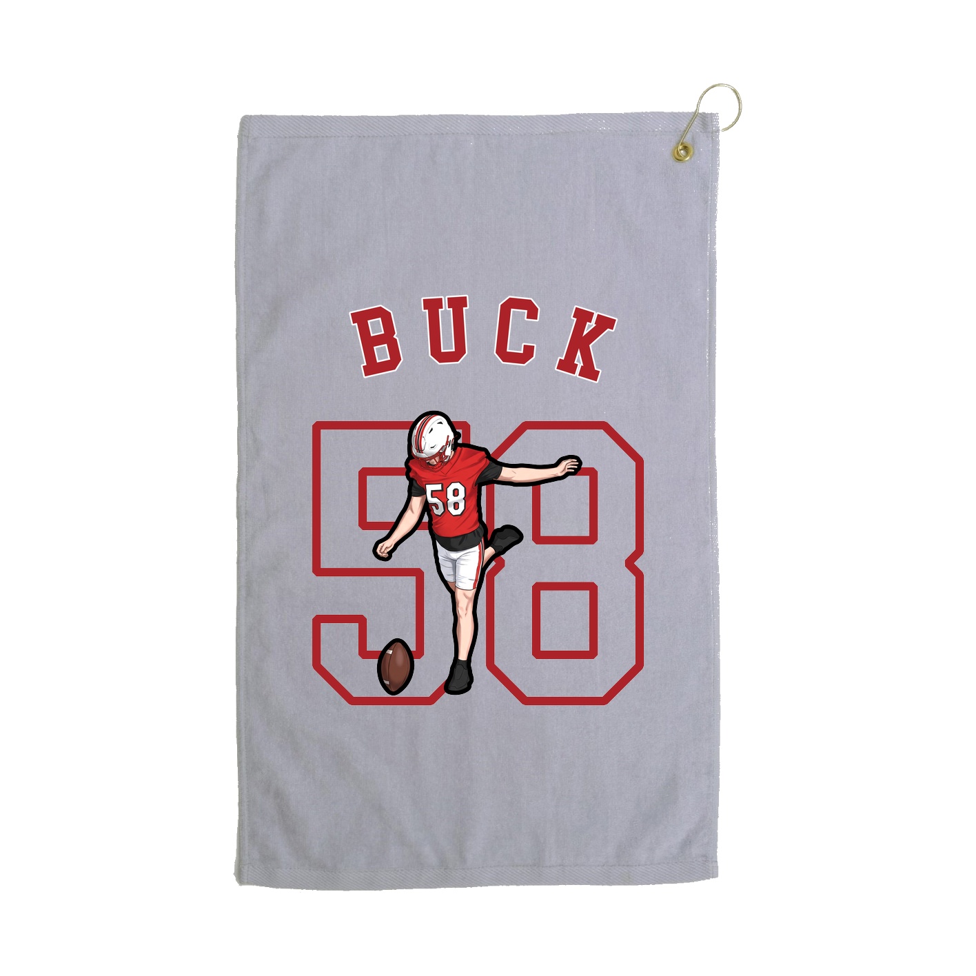 Golf Towel — Shirsey Arch in Grey