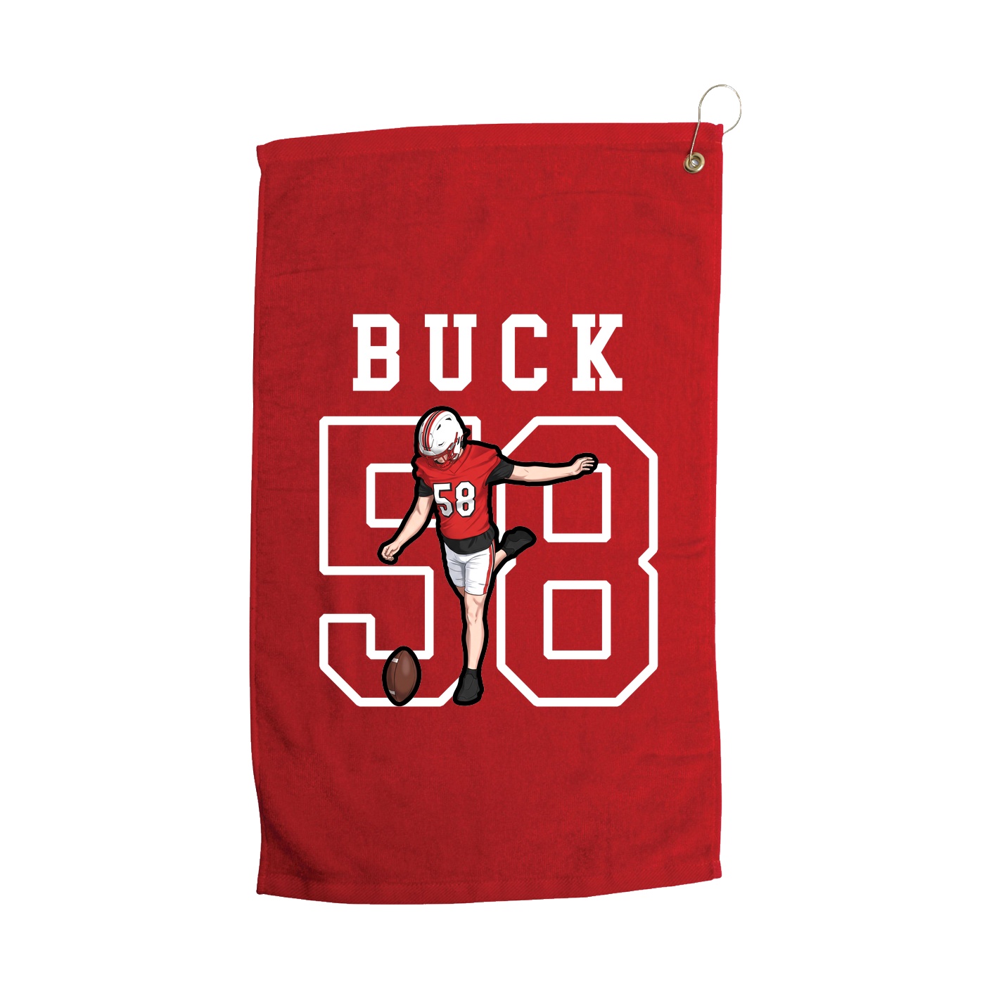 Golf Towel — Shirsey in Red
