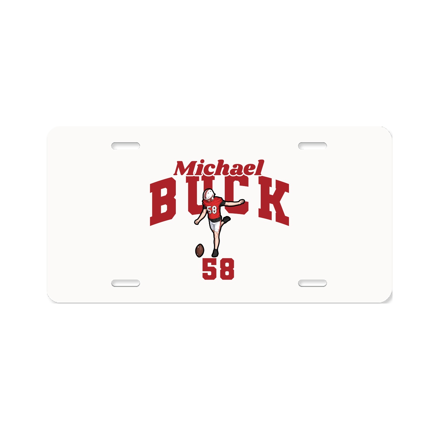 License Plate — Signature Arch in Classic