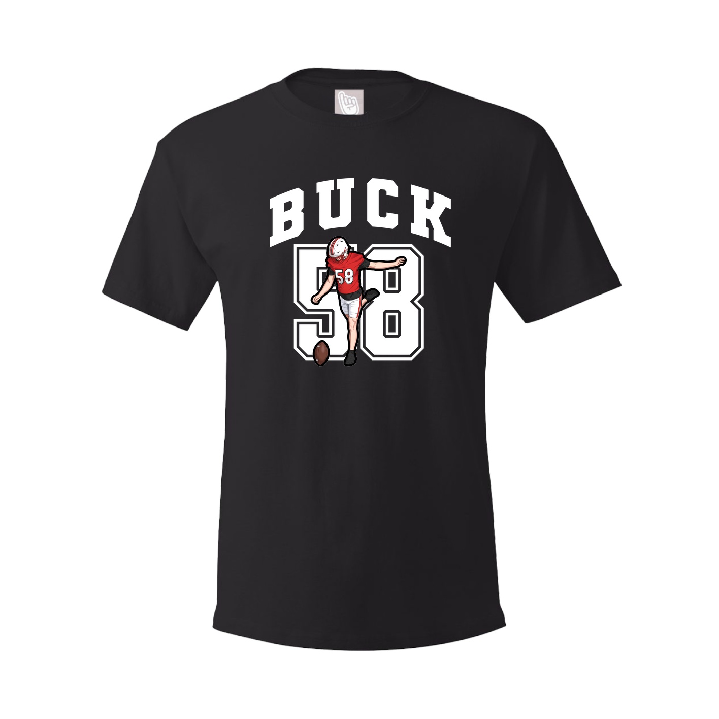 Tee — Number in Black