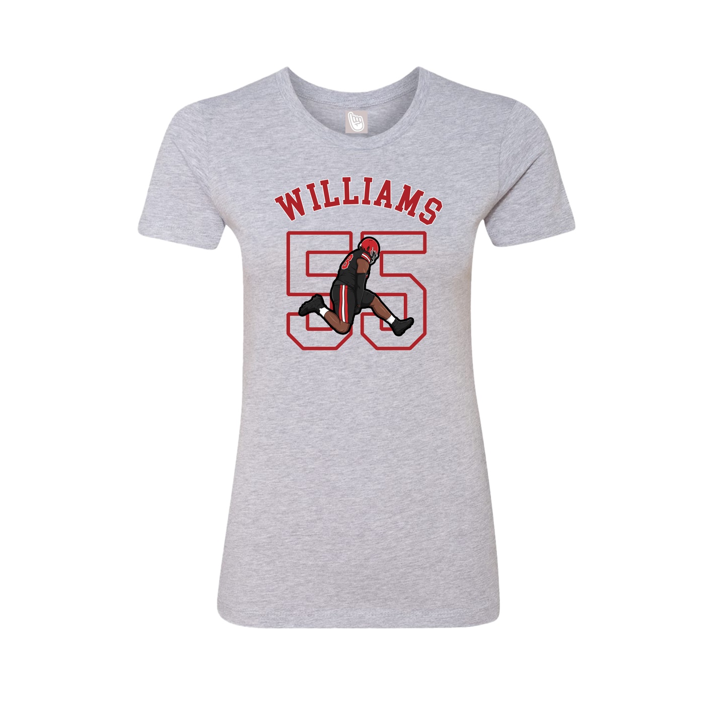 Womens Tee — Shirsey Arch in Grey