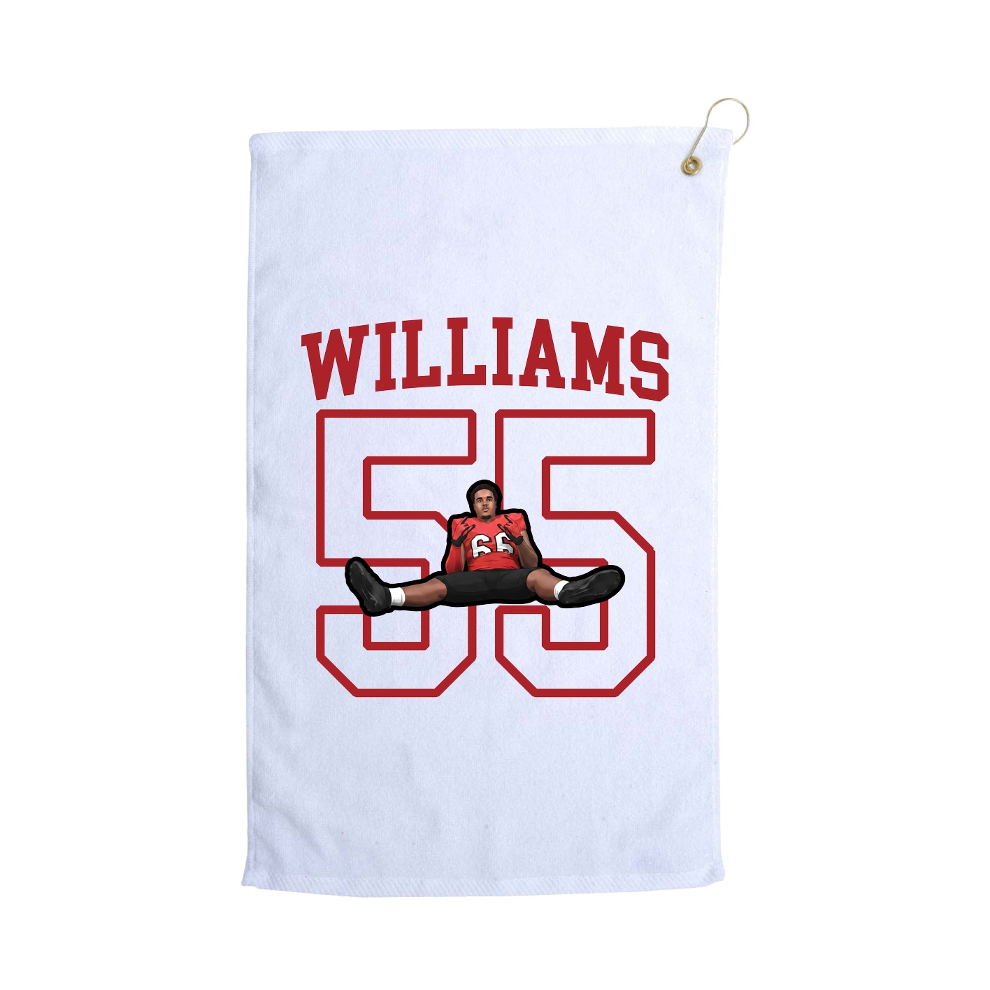 Golf Towel — Shirsey in White