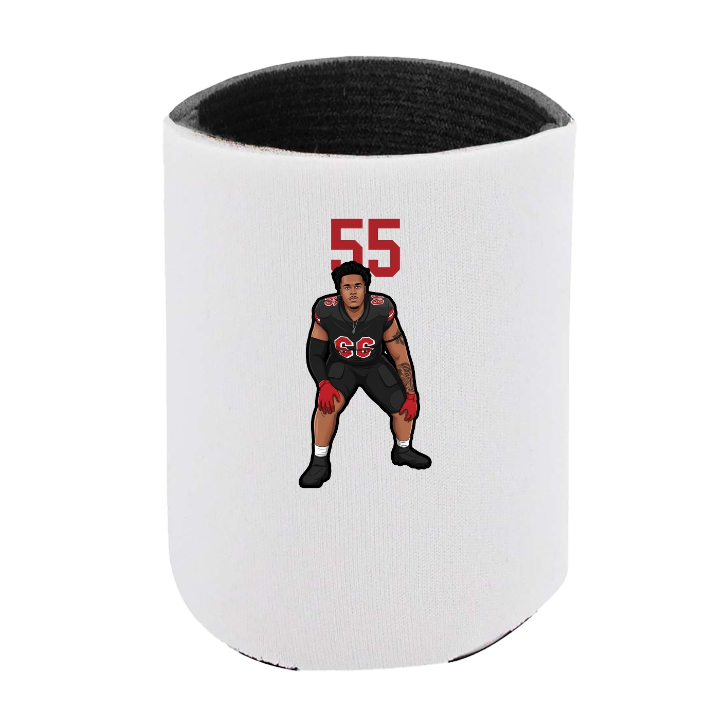 Can Holder — Number Top in White