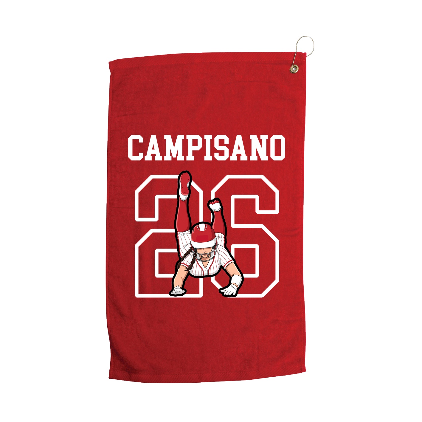 Golf Towel — Shirsey in Red