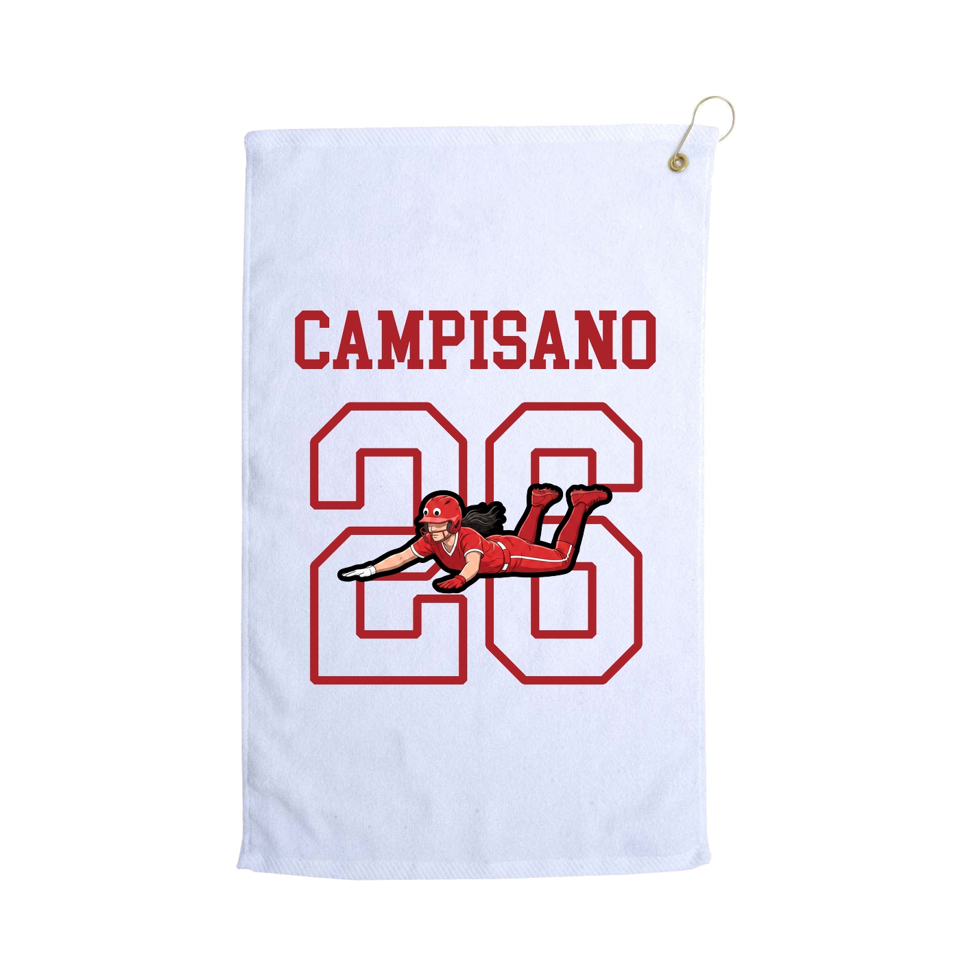 Golf Towel — Shirsey in White