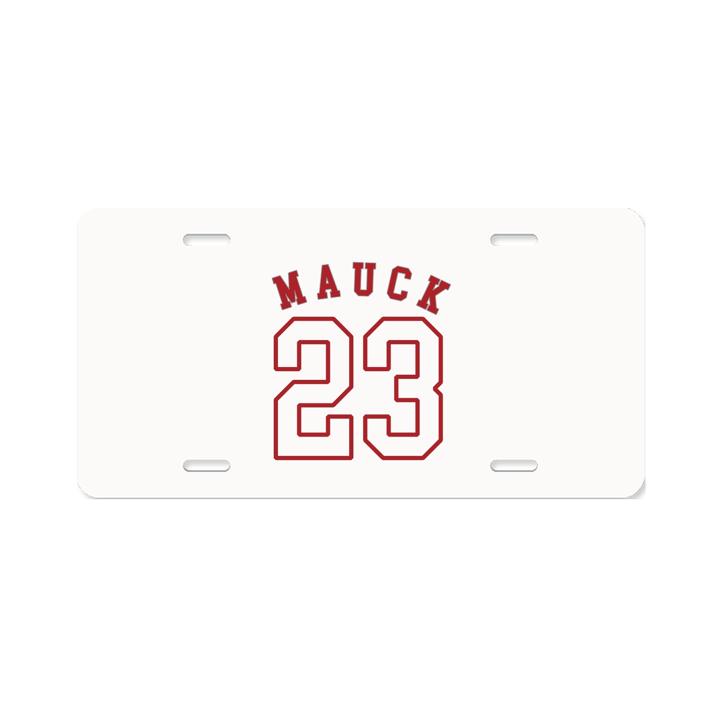 License Plate — Shirsey Arch in Classic