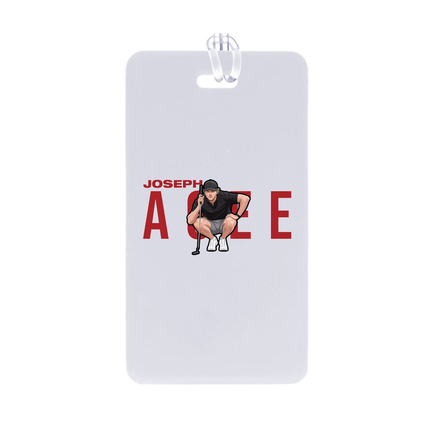 Bag Tag — Player Name in Classic
