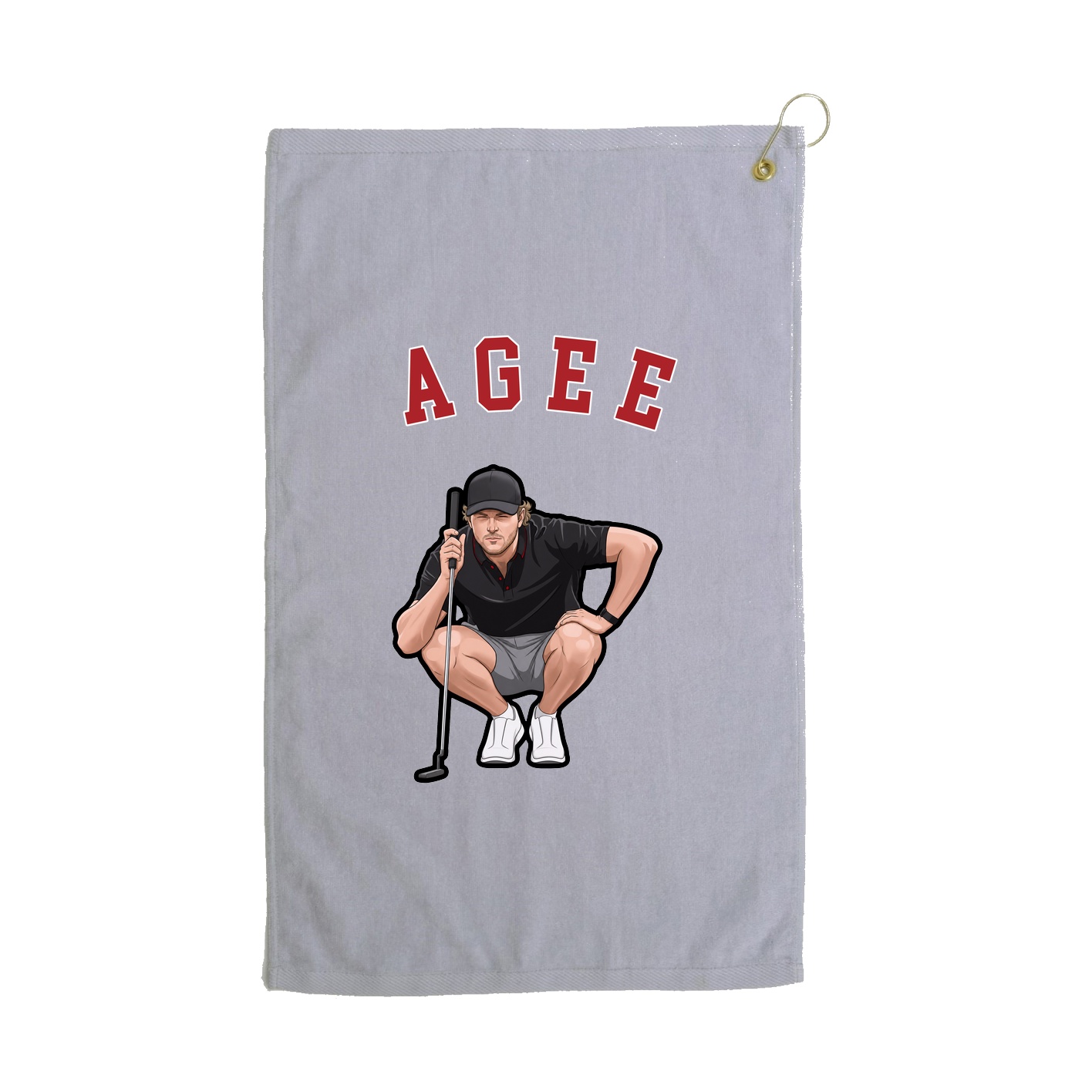 Golf Towel — Shirsey Arch in Grey