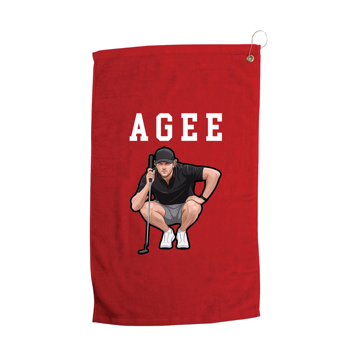 Golf Towel — Shirsey in Red
