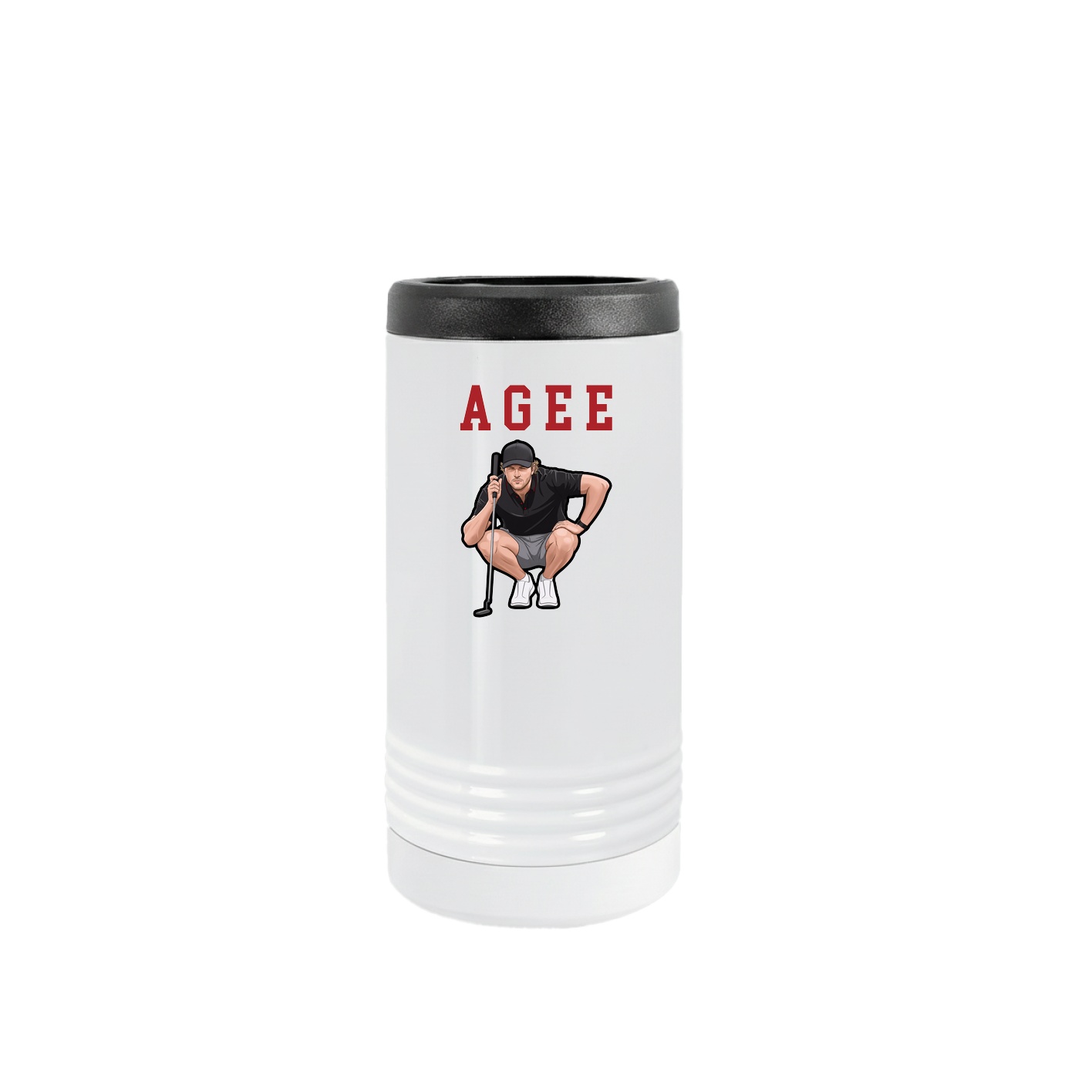 Slim Beverage Holder — Shirsey in White