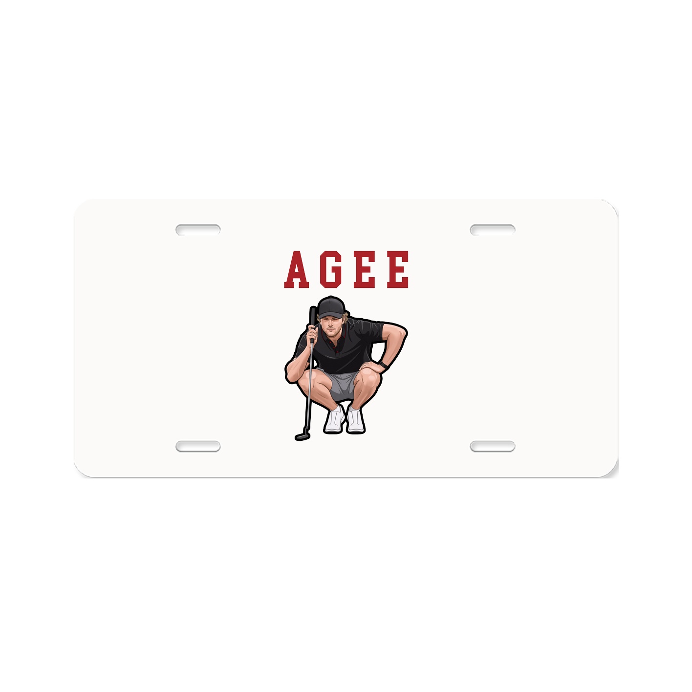 License Plate — Shirsey in Classic