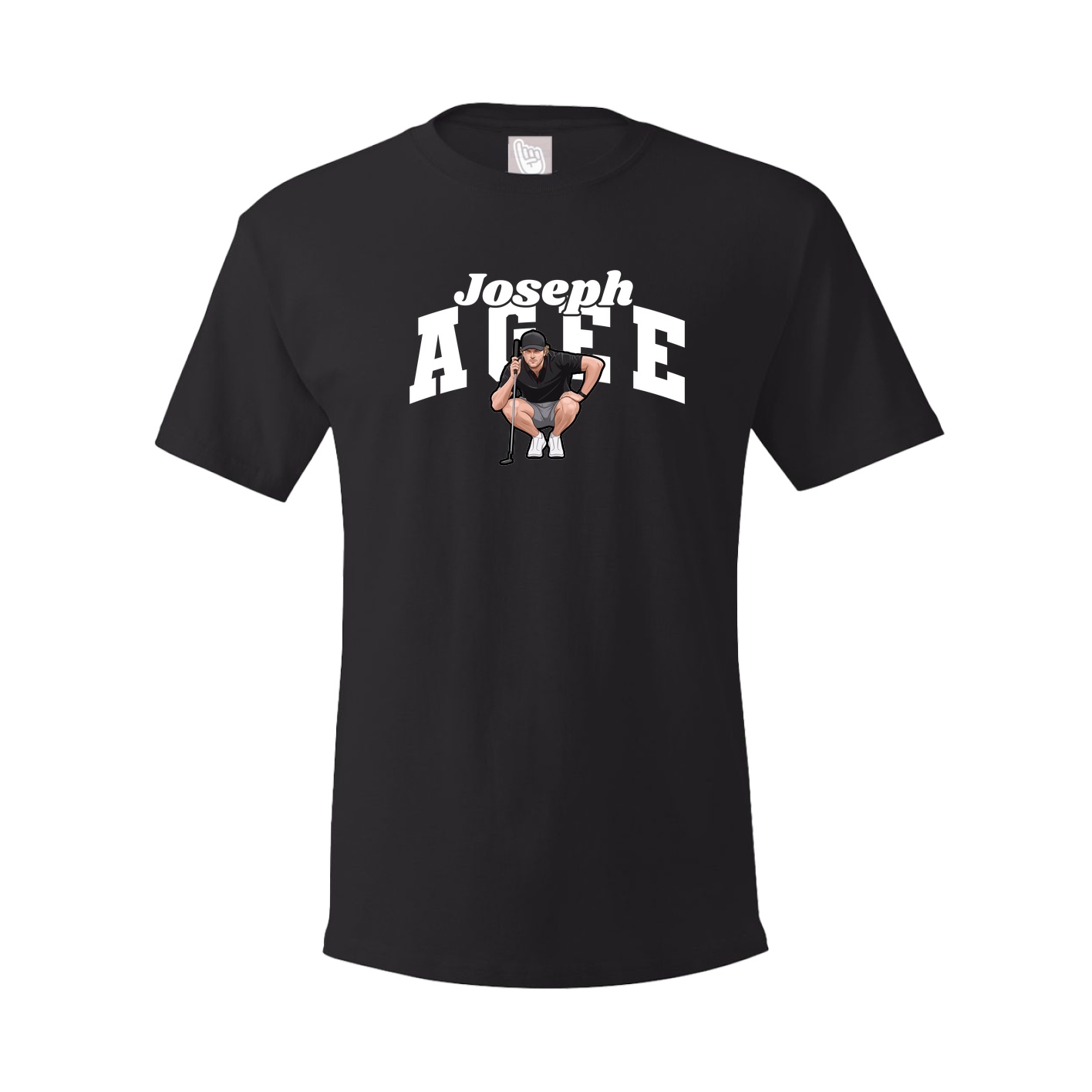 Youth Tee — Signature Arch in Black