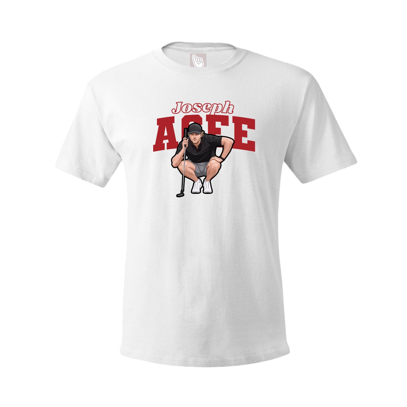 Tee — Name Arch in White