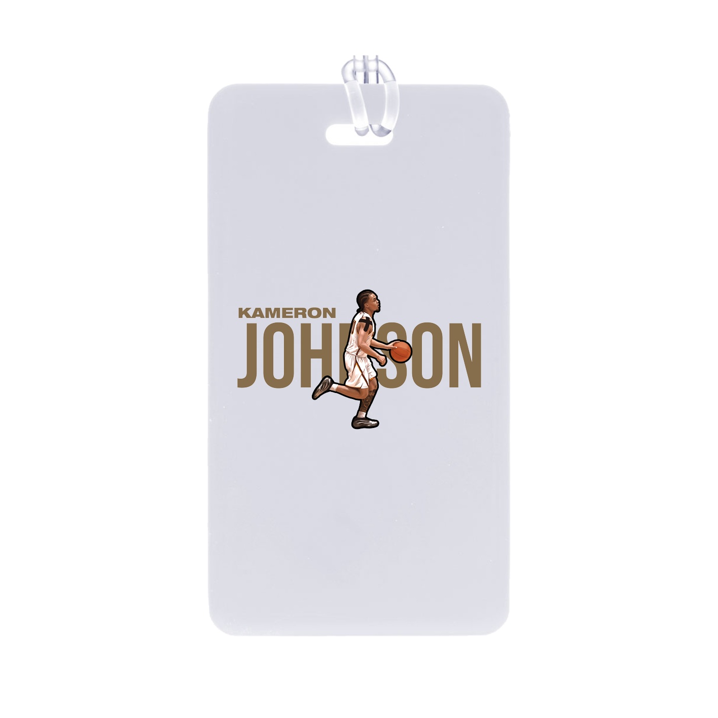 Bag Tag — Player Name in Classic