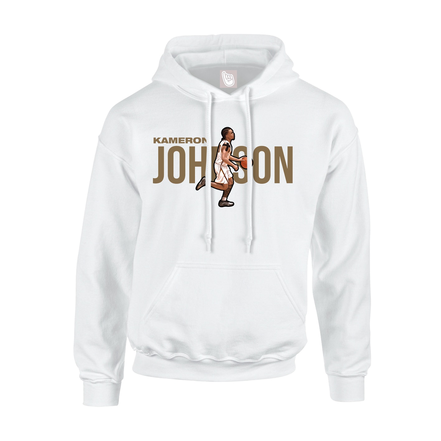 Hoodie — Player Name in White