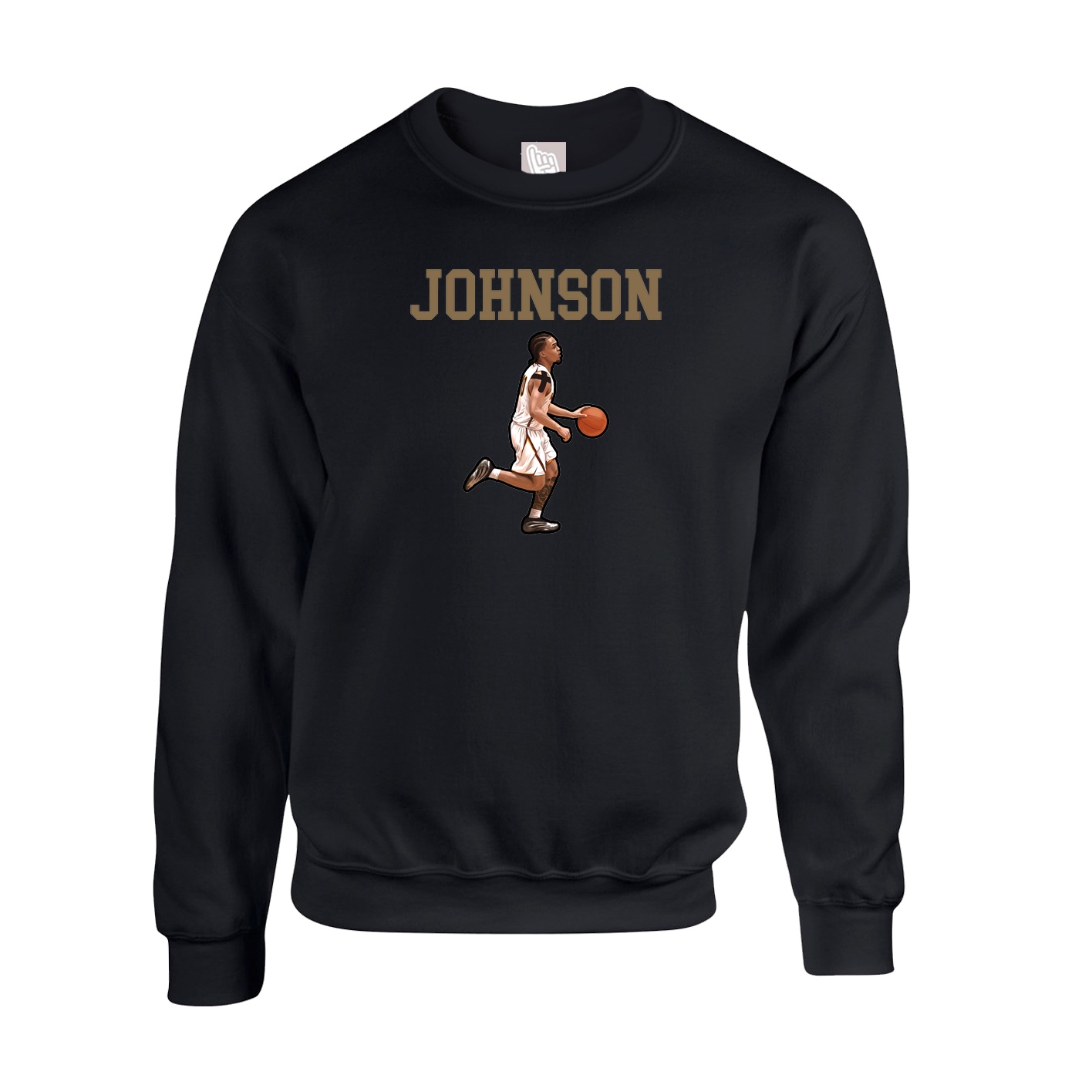 Fleece Crew — Shirsey in Black
