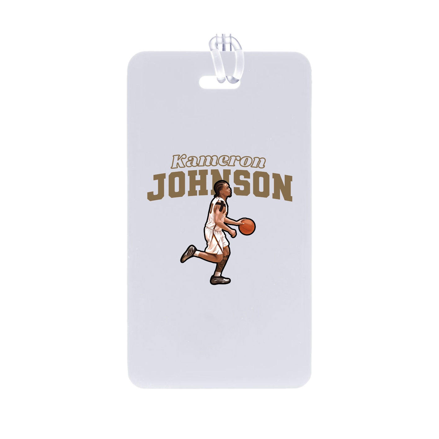 Bag Tag — Name Arch in Classic