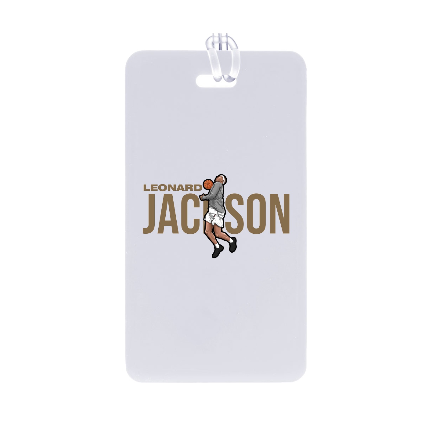 Bag Tag — Player Name in Classic
