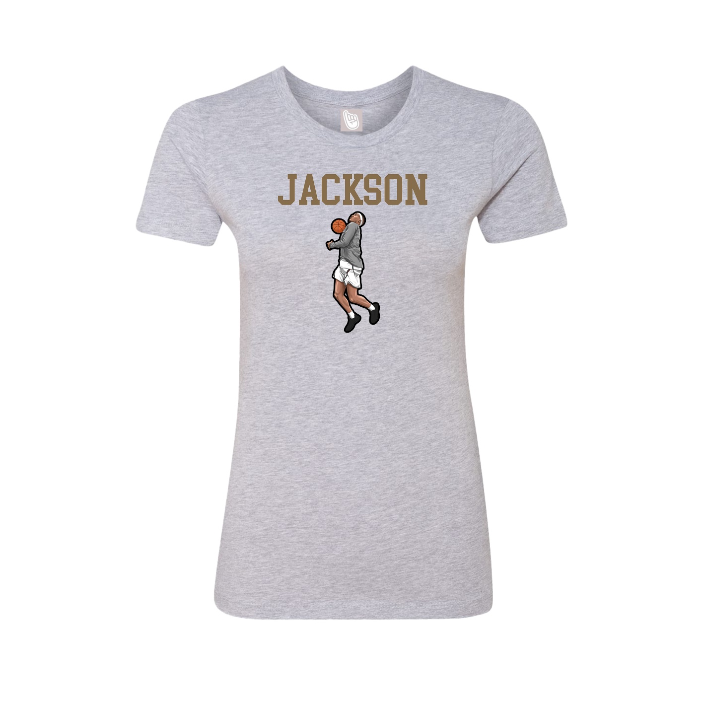 Fitted Women's Tee — Shirsey in Grey