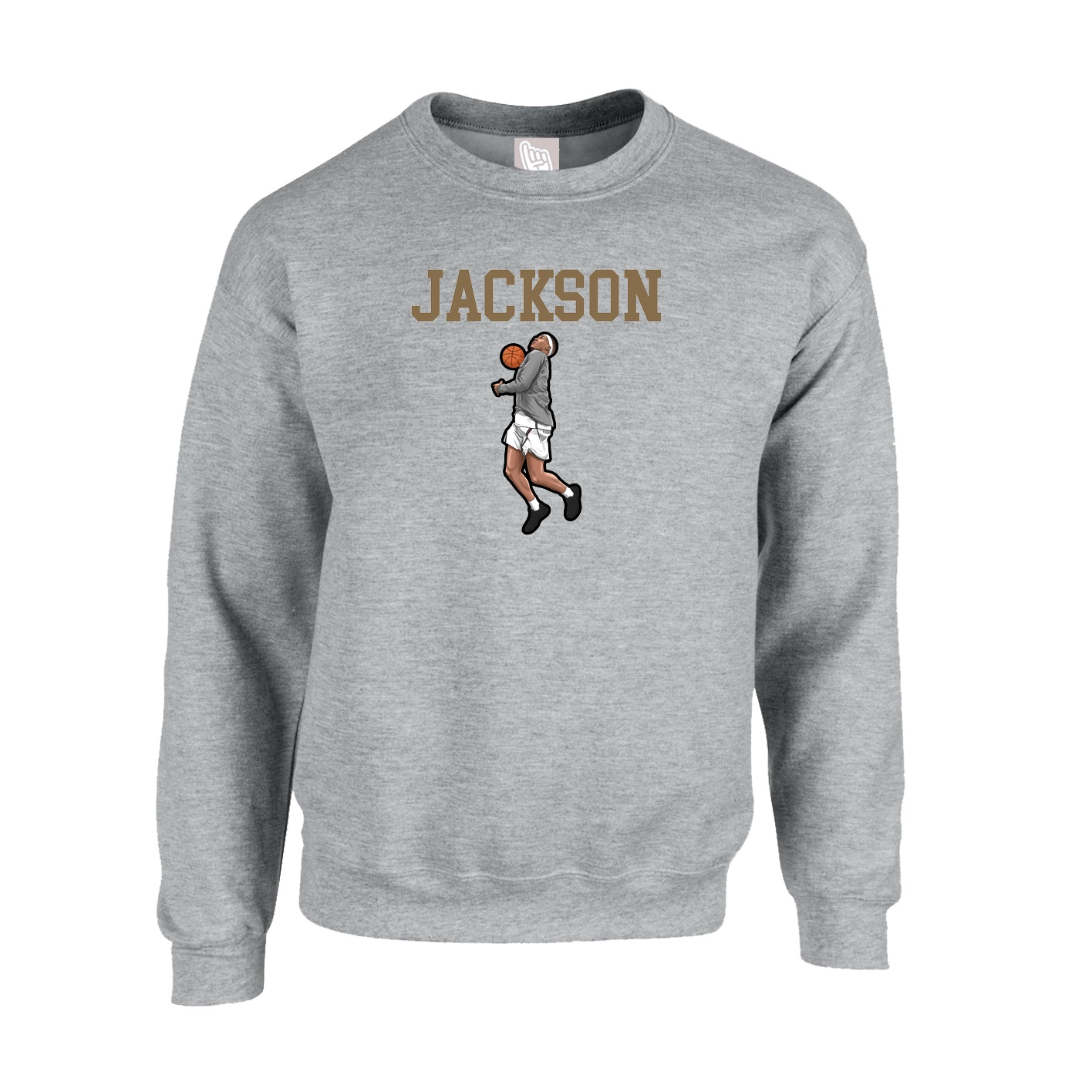 Fleece Crew — Shirsey in Grey