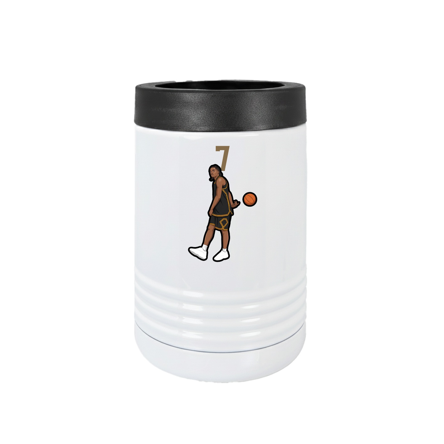 Beverage Holder — Number Top in White