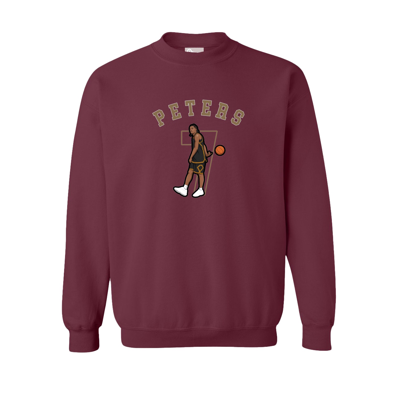 Fleece Crew — Shirsey Arch in Maroon