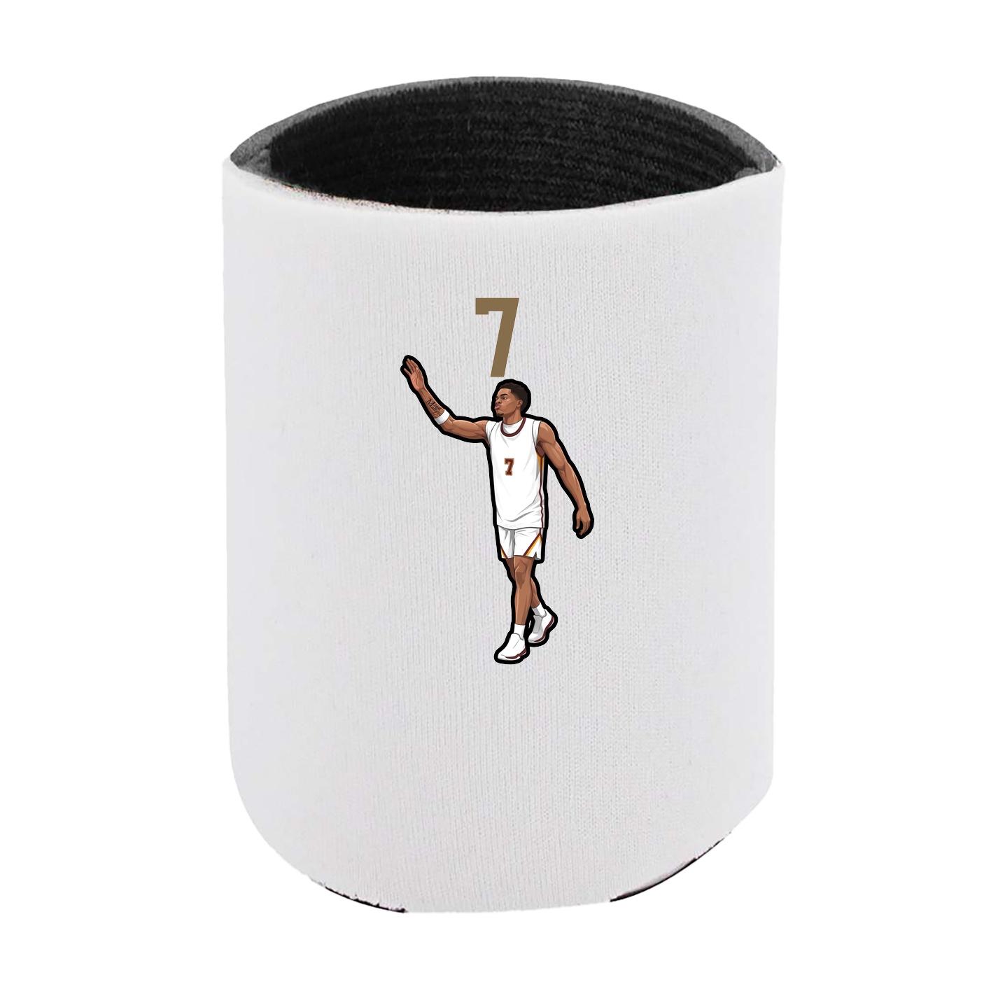 Can Holder — Number Top in White