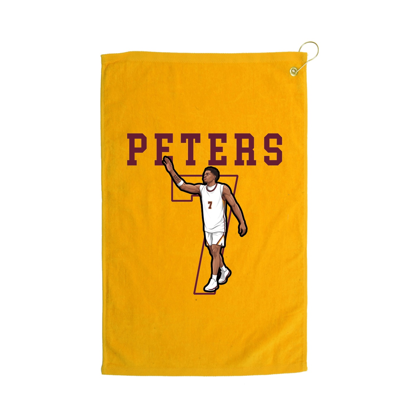 Golf Towel — Shirsey in Gold