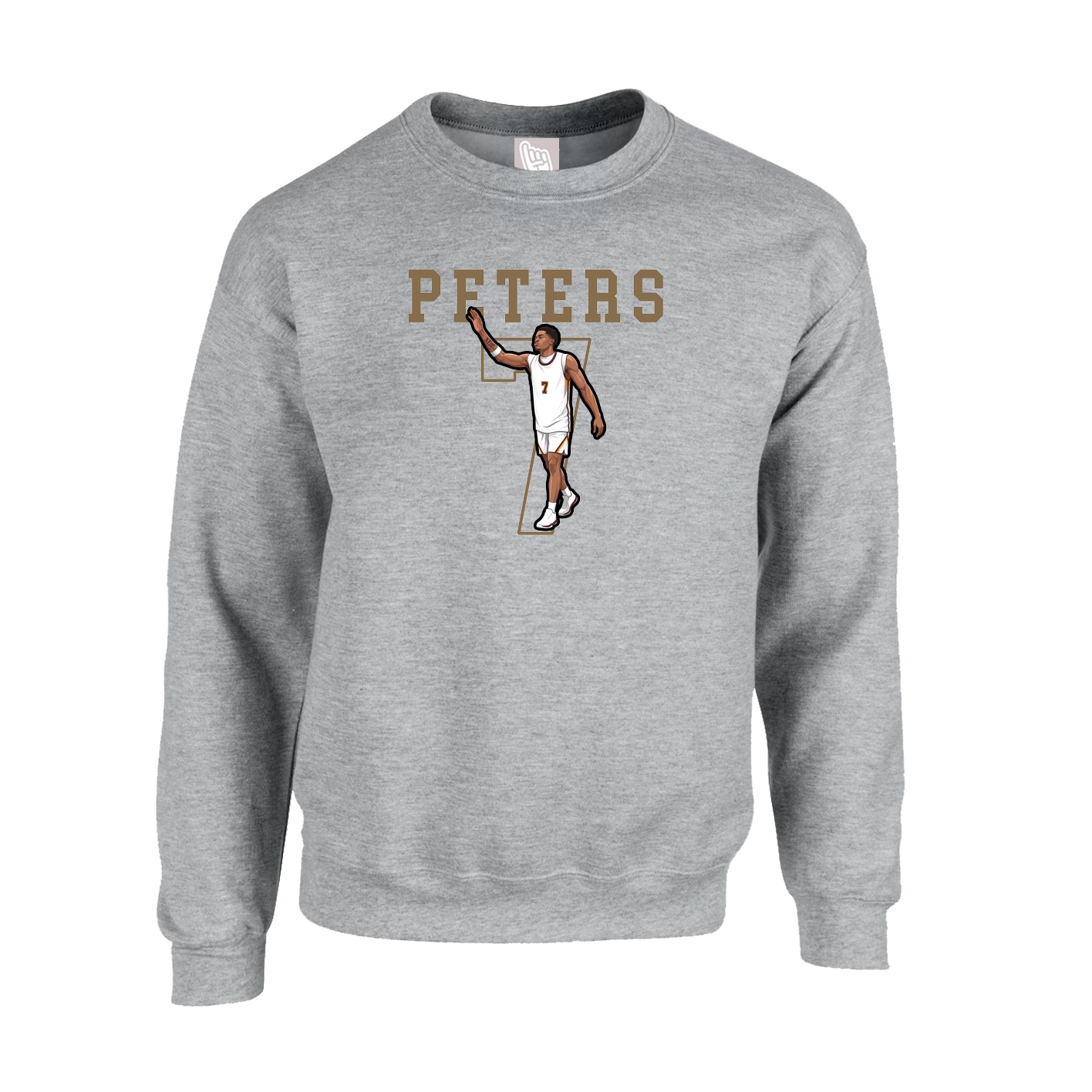 Fleece Crew — Shirsey in Grey