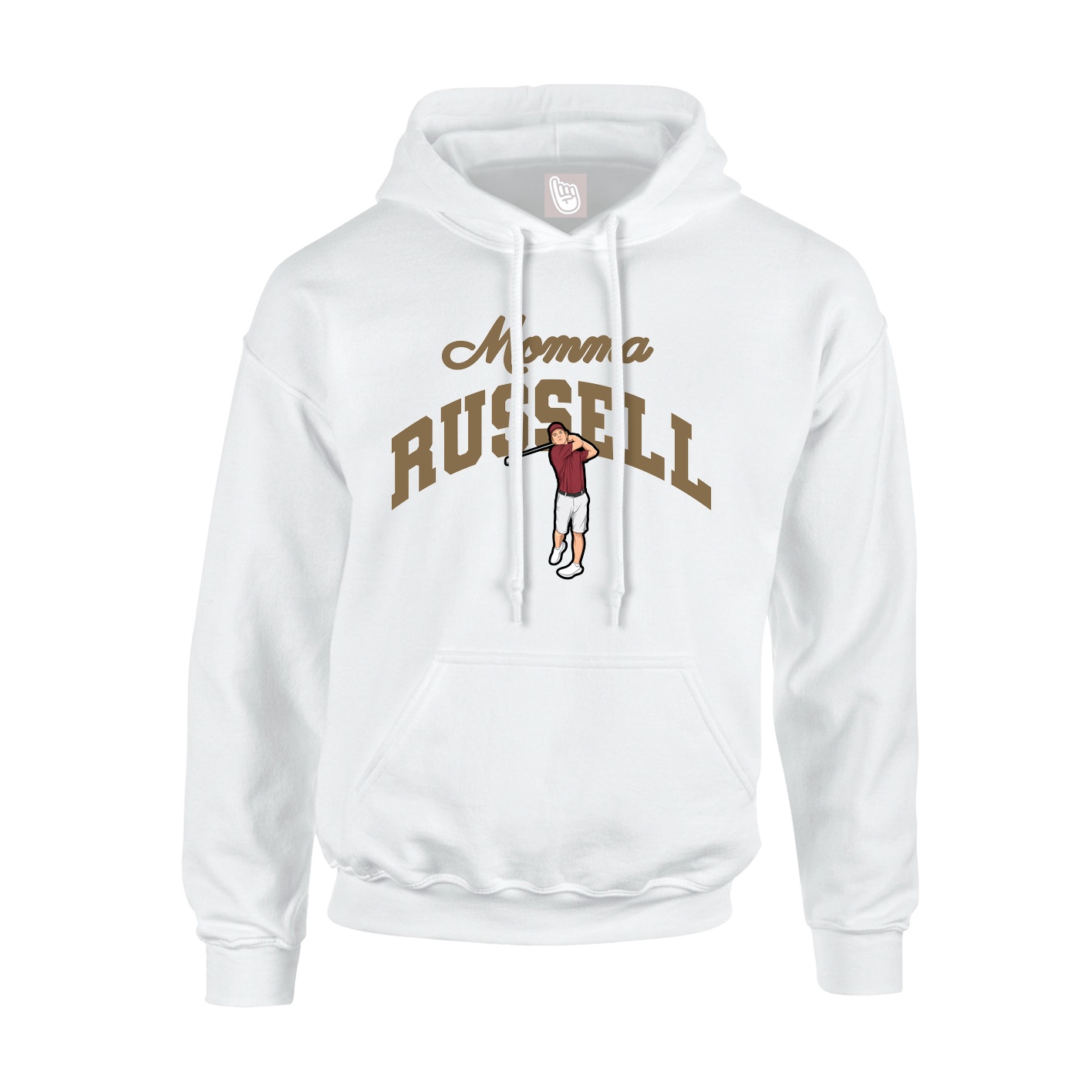 Hoodie — Mothers Day Arch in White