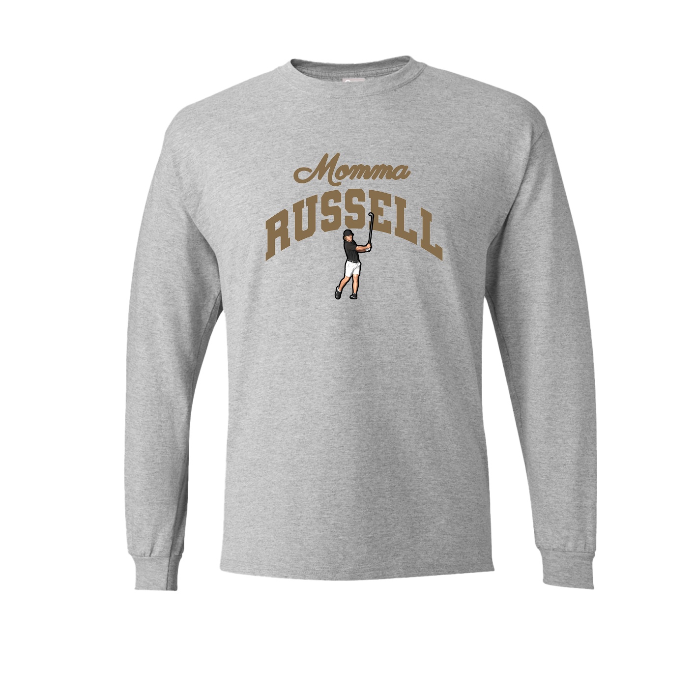 Long Sleeve Tee — Mothers Day Arch in Grey