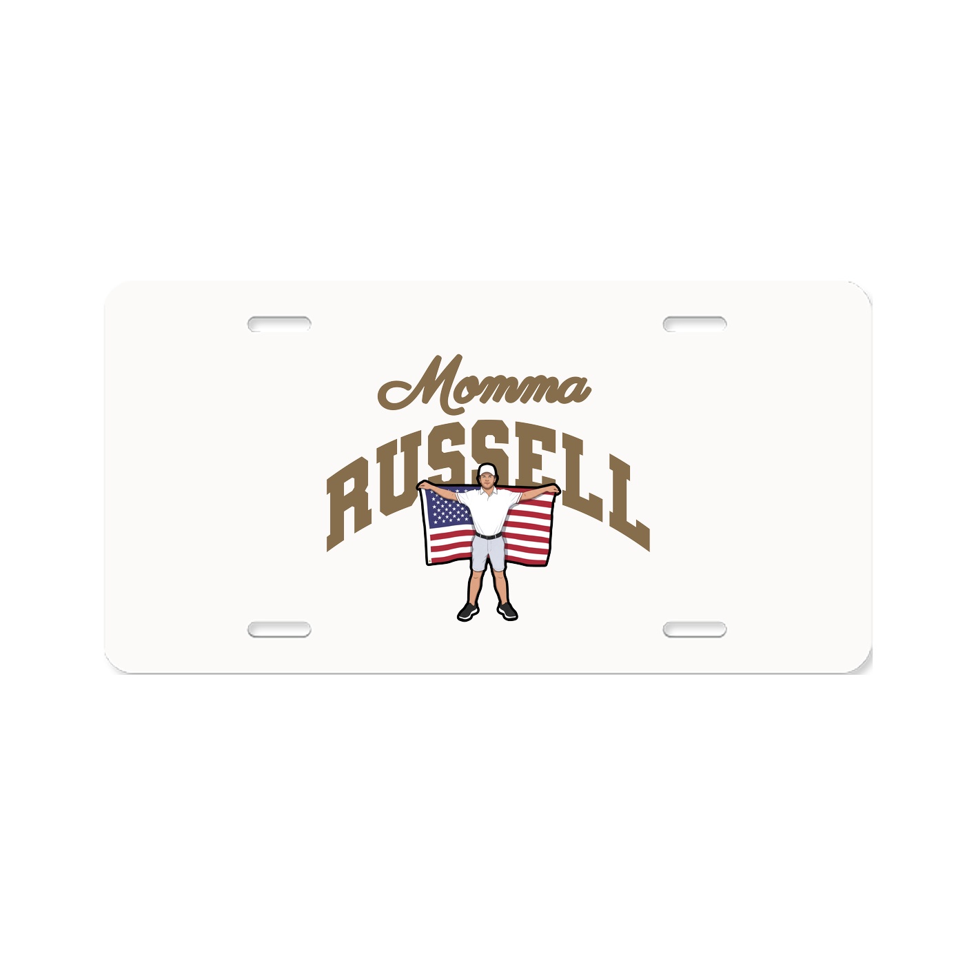 License Plate — Mothers Day Arch in Classic
