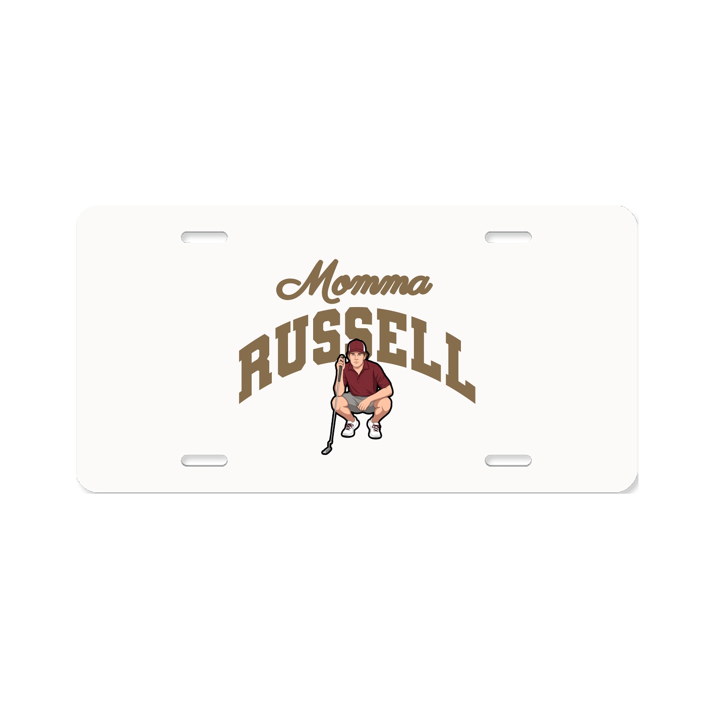 License Plate — Mothers Day Arch in Classic