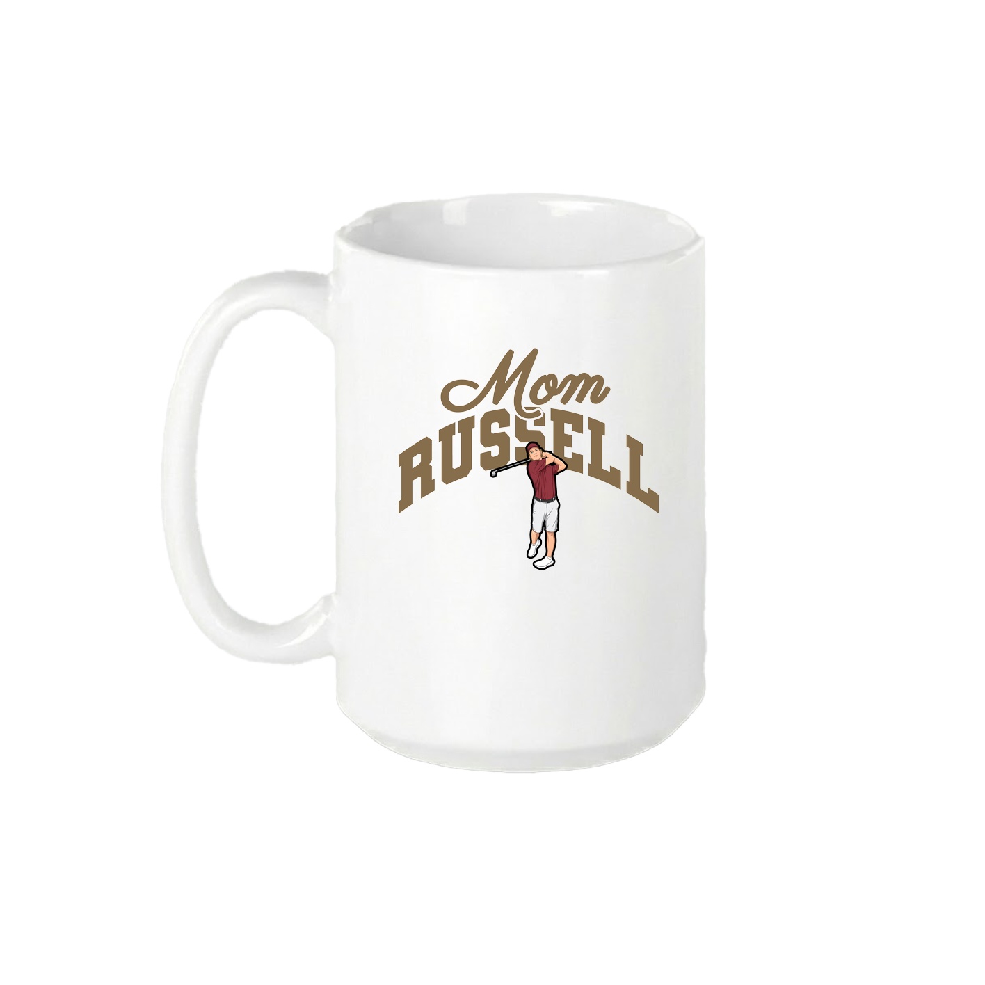 15oz Coffee Mug — Mothers Day Arch in White