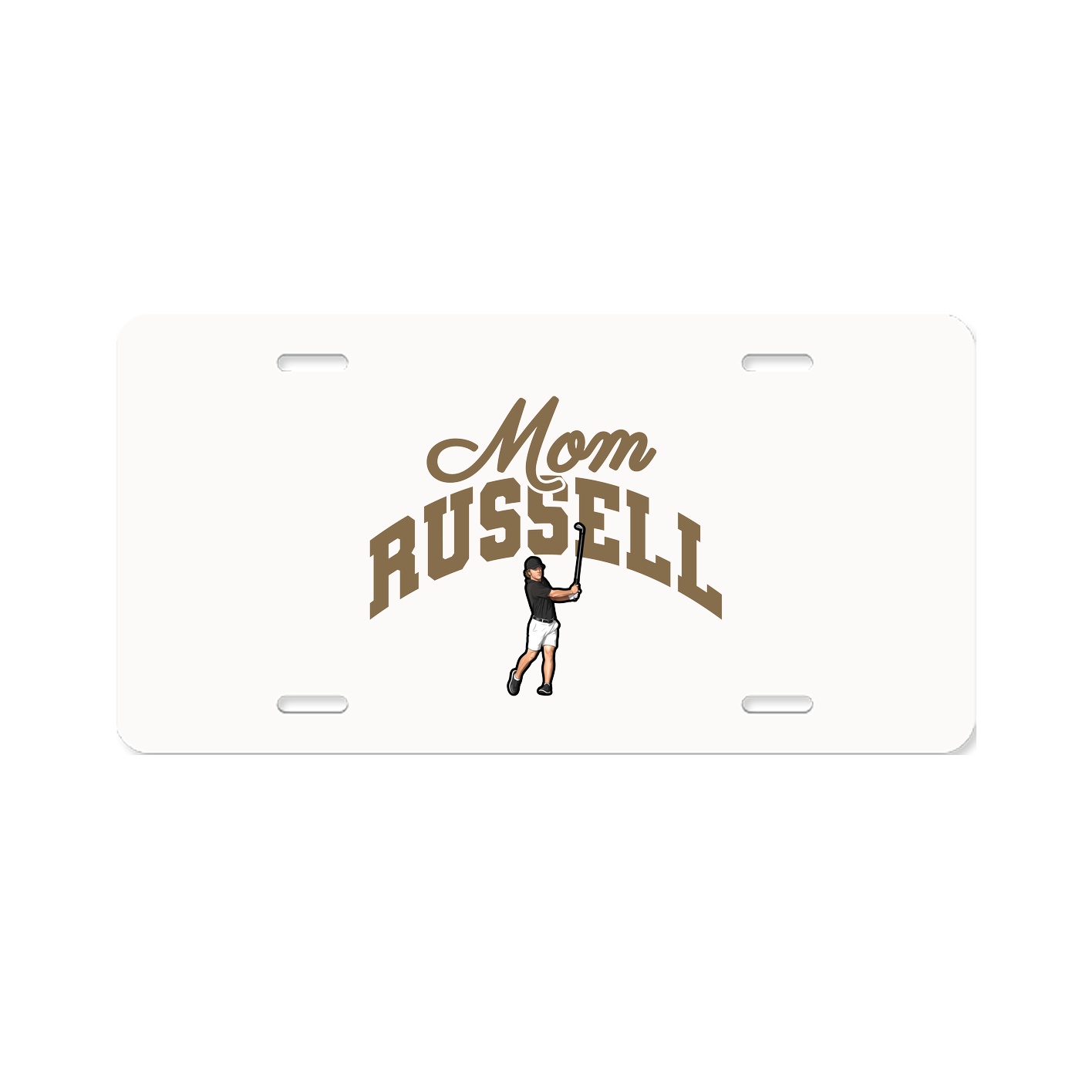 License Plate — Mothers Day Arch in Classic