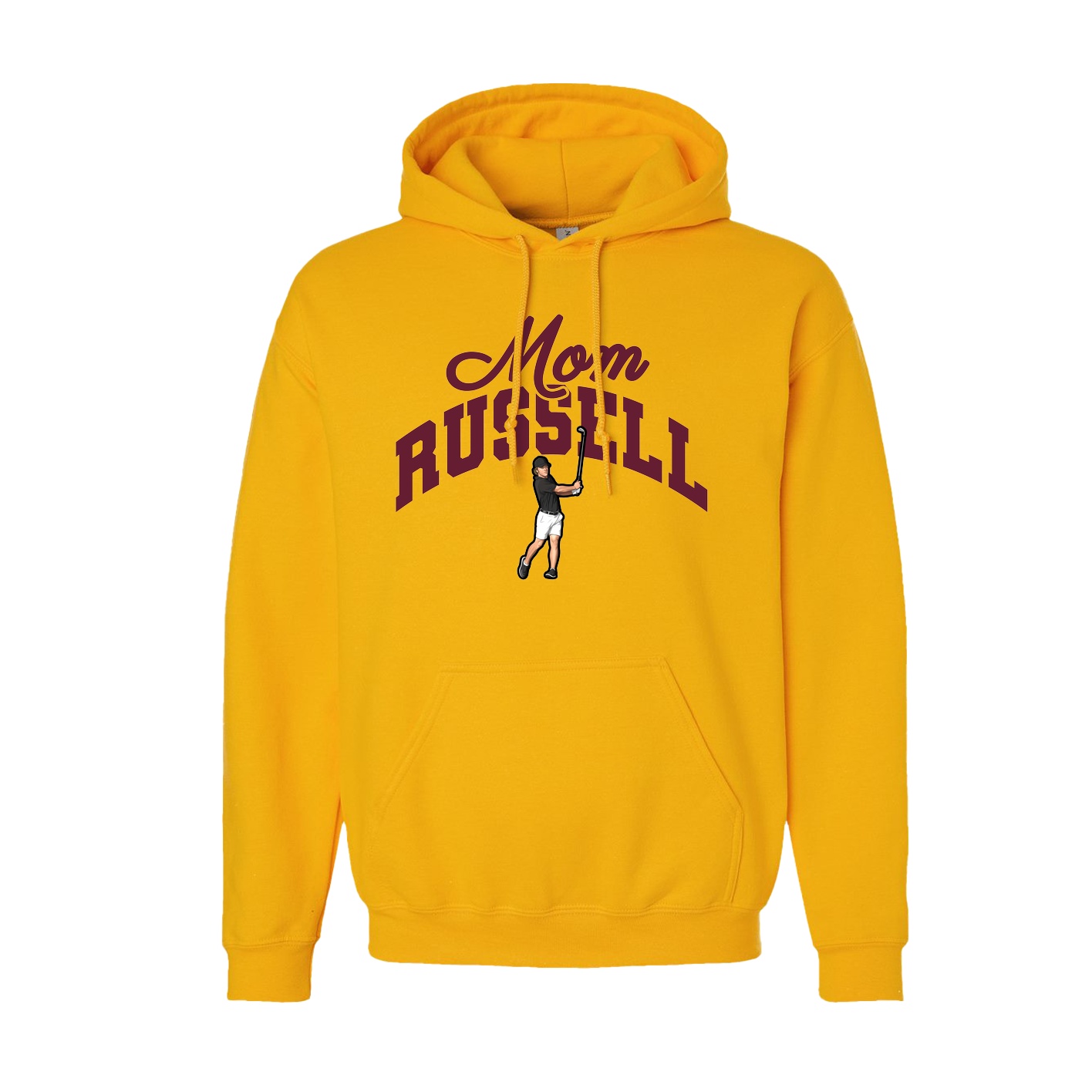 Youth Hoodie — Mothers Day Arch in Gold