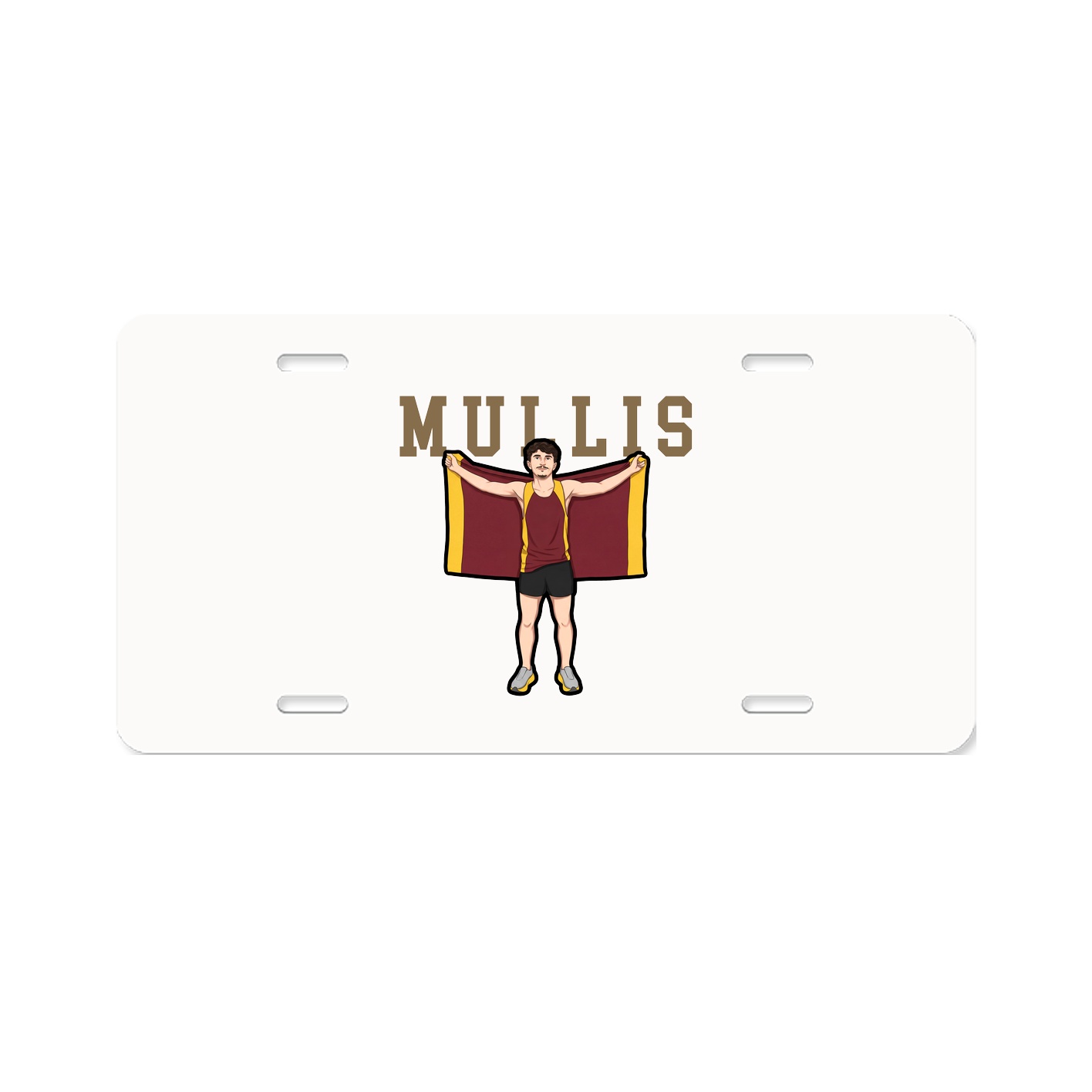 Aluminum License Plate