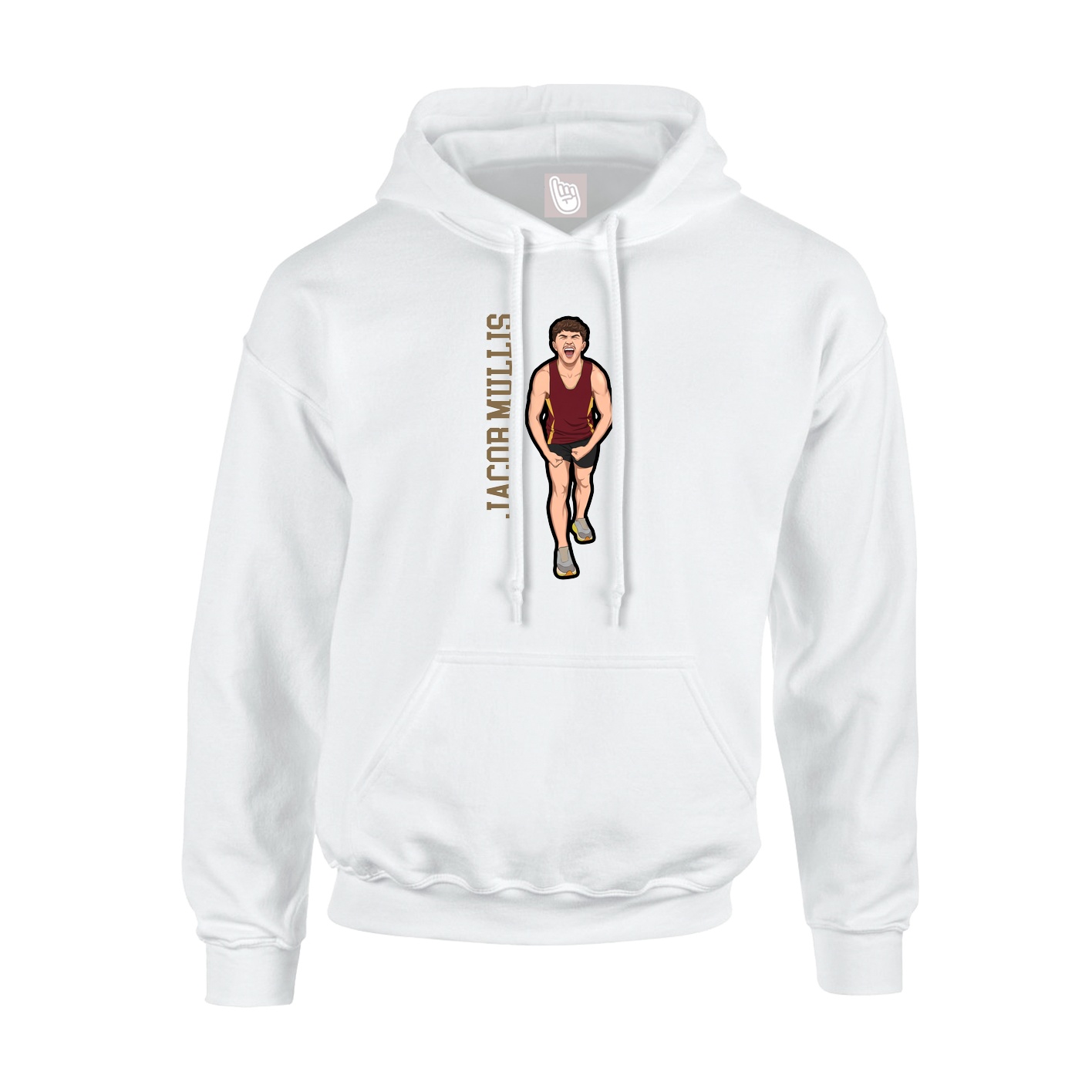 Hoodie — Classic in White