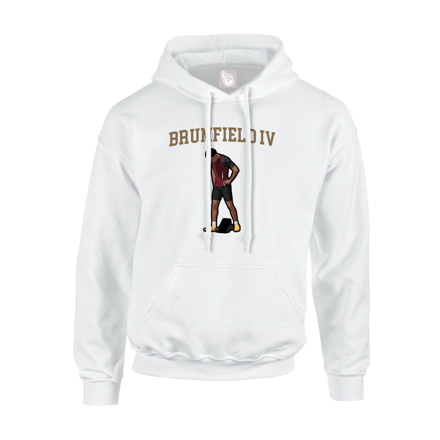 Youth Hoodie — Shirsey in White
